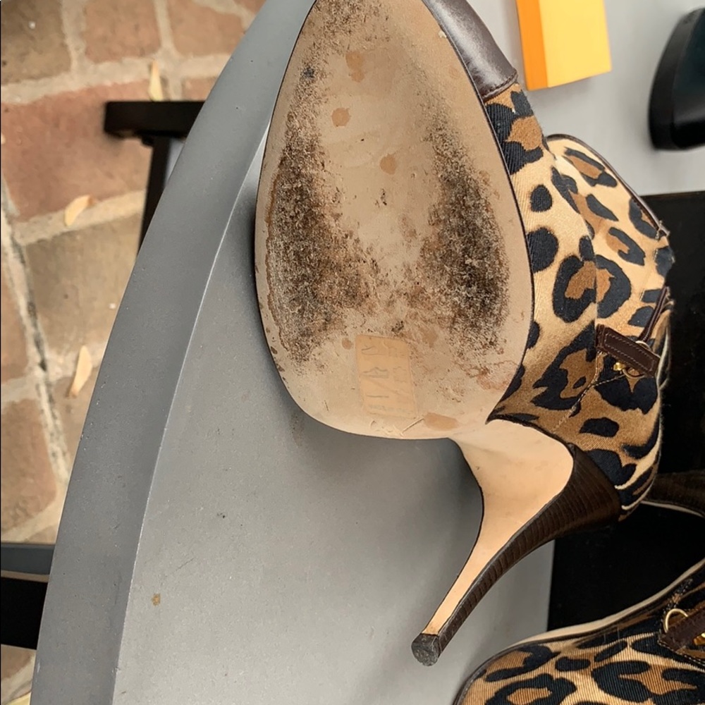 Giuseppe Zanotti leopard print booties - Picture 4 of 5